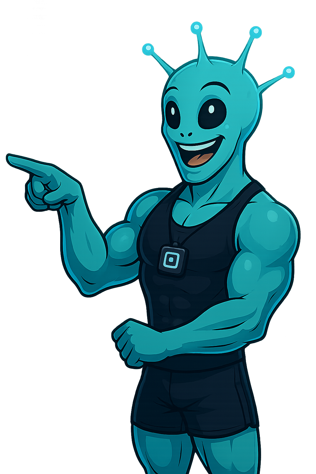 Alien mascot